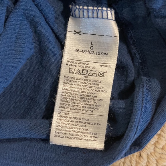 Banana Republic soft hooded Vintage Tee size L - Picture 6 of 6